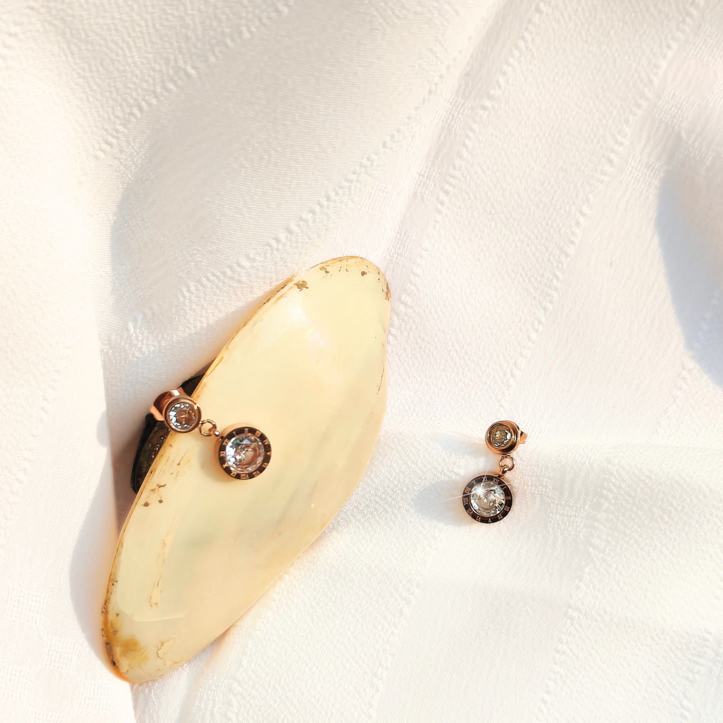 Zirconia Bling Anti-tarnish Earrings