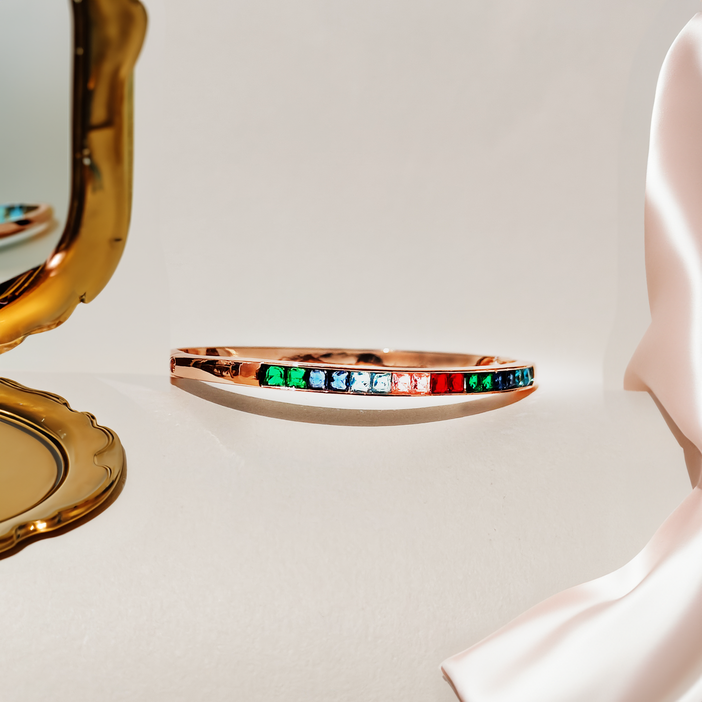 Rainbow Radiance Anti-tarnish Bracelet
