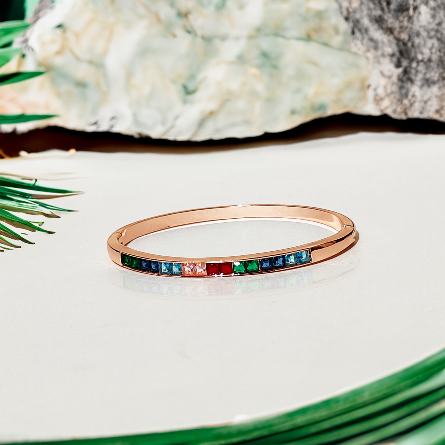 Rainbow Radiance Anti-tarnish Bracelet