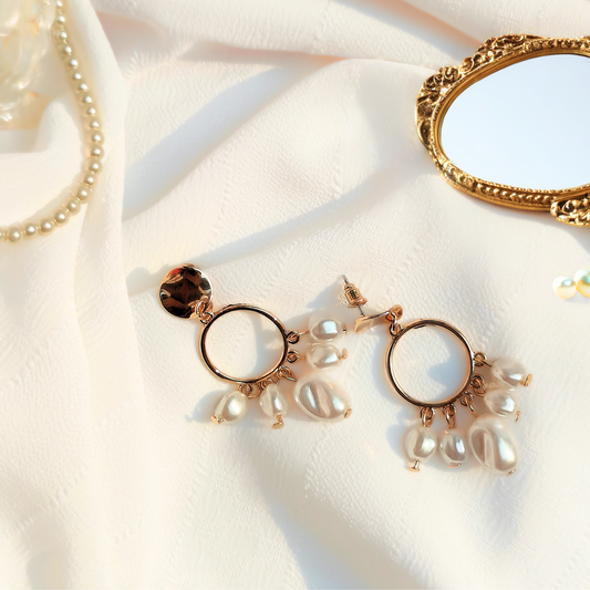 Royal Pearl High Quality Earrings